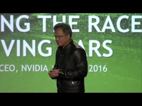 CES 2016: NVIDIA DRIVE PX 2 - World's First In-Car AI Supercomputer (part 1)