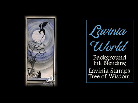Fairy Stamper - Background Ink Blending, Tree of Wisdom