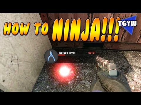 CS:GO - HOW TO NINJA!!!