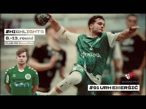 #91 URH EMERSIC, RK Drava Ptuj (8.-13. round) #highlights 