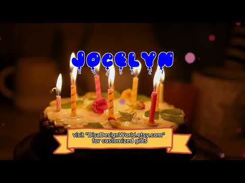 Happy Birthday JOCELYN   Happy Birthday Song   Birthday Wishes   Birthday Party