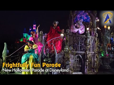 Frightfuly Fun Parade during Mickey's Halloween Party at Disneyland Park