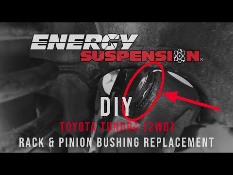 DIY: 2007+ TOYOTA TUNDRA 2WD RACK & PINION DIY BUSHING REPLACEMENT
