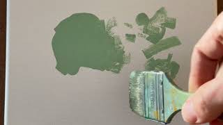 Elementare Malerei - Basiswissen - der lasierende Farbauftrag in Kombination mit deckendem und trockenem Farbauftrag