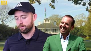 The Masters golf impressions featuring Tiger Woods, Rory McIlroy, Justin Rose, Sergio Garcia