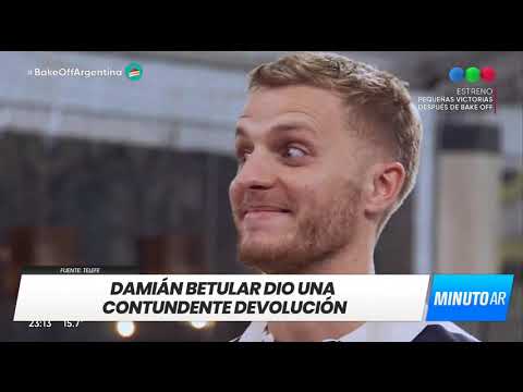 Damián Betular y una devolución contundente - Minuto Argentina 🇦🇷