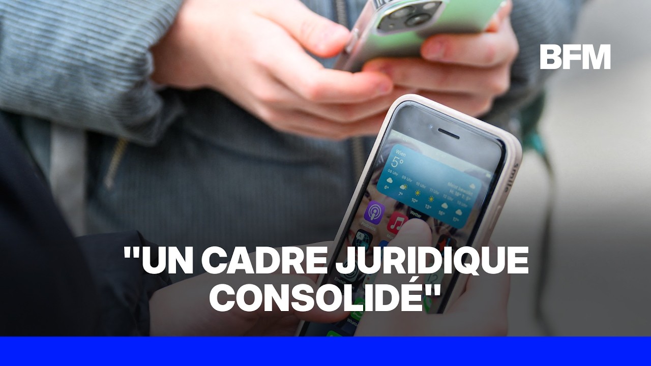 L'interdiction des téléphones portables dans les lycées "pourra être effective dès la rentrée"