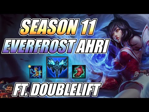Season 11 Ahri Everfrost Testing ft. Doublelift, Davemon, Alicopter, Repobah ~Rank 1 Ahri LegitKorea