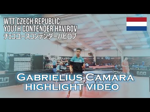 Gabrielius Camara Highlight ITTF WTT Youth Contender Havirov 2021