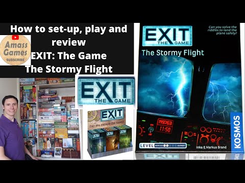 How to setup play and review Exit the Game: The Stormy Flight