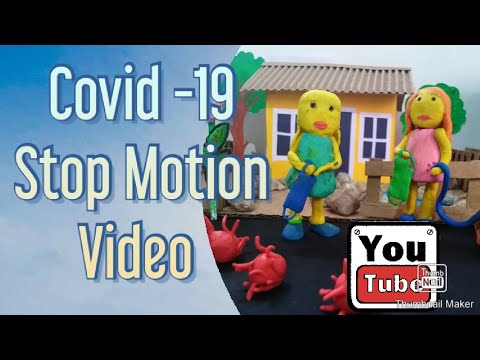 කොරෝනා මාරයා Stop Motion video