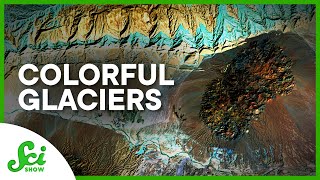 The Weird, Colorful Glaciers The Sun Can’t Melt