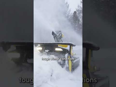 Heavy Snow Isn’t a Problem | Yarbo Snow Clearing in Action