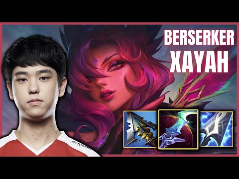T1 BERSERKER XAYAH VS EDG HOPE LUCIAN