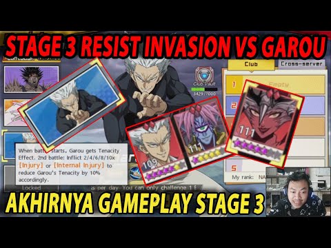 🔥🔥AKHIRNYA RESIST INVASION STAGE 3! META ASSOSIATION VERSUS GAROU! - ONE PUNCH MAN:The Strongest