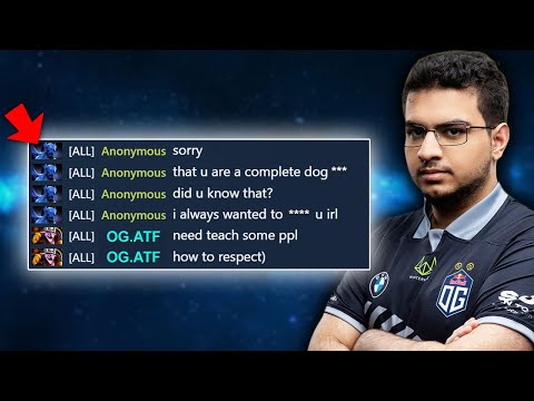Teaching TRASHTALKERS a Lesson - OG.ATF TIMBERSAW DOTA 2