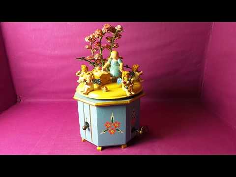 Steinbach uralte Spieluhr Nr.112 - seltenes Sammlerstück aus dem Erzgebirge