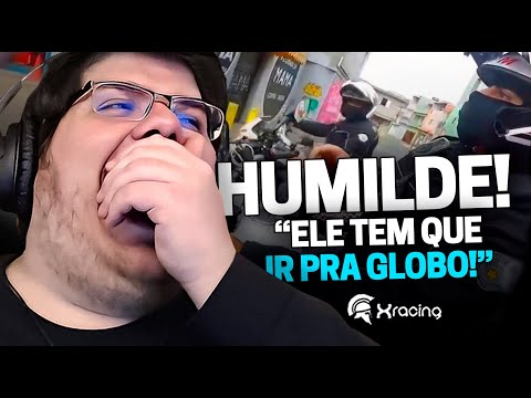 CASIMIRO REAGE: ENQUADROS DE MOTO (EP. 66) ELE SABE DA LEI - XRACING | Cortes do Casimito