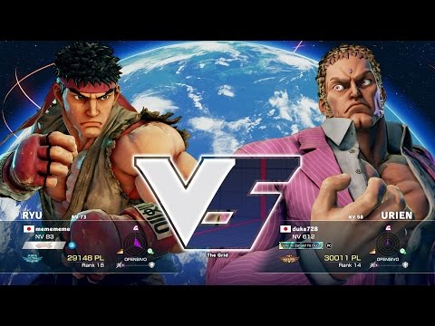 SFV - Daigo (Ryu) VS duke728 (Urien) RANKED MATCHES (Season 2)