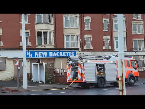 Fire AGAIN At New Hacketts Hotel Blackpool