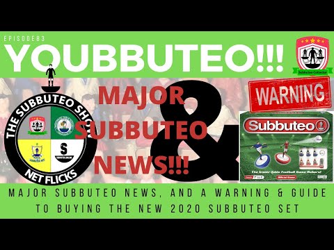 immagine di anteprima del video: MAJOR Subbuteo Announcement & and warning and guide to buying...