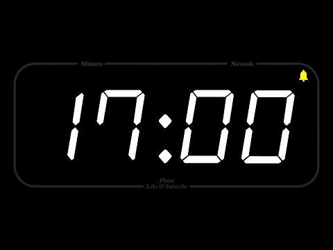 17 MINUTE - TIMER & ALARM - Full HD - COUNTDOWN
