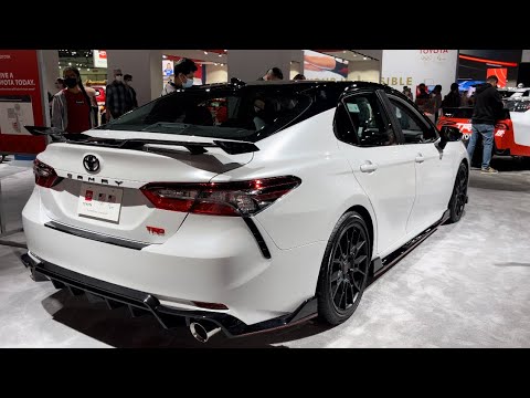 2022 New Toyota Camry TRD First Look & Walk Around