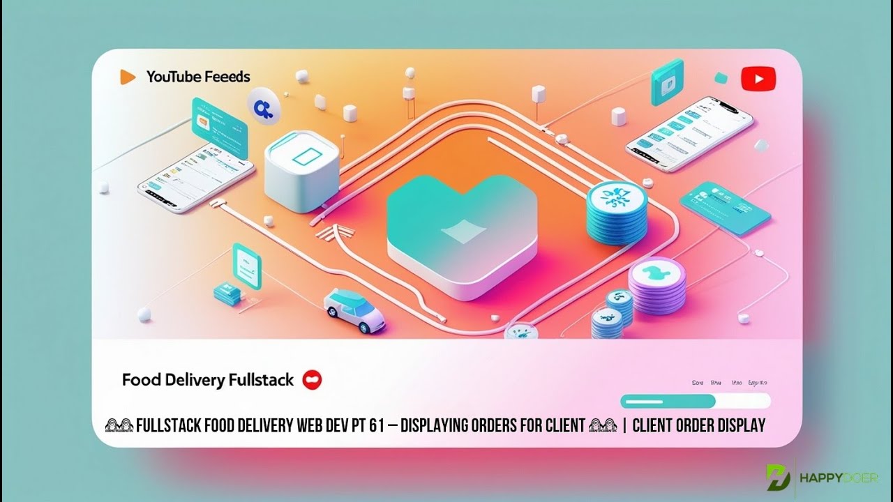 🍽️ Fullstack Food Delivery Web Development Training Part 61 – Displaying Orders for Client 🧾👤