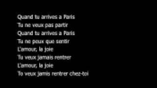 Paris Lyrics by Benton Paul