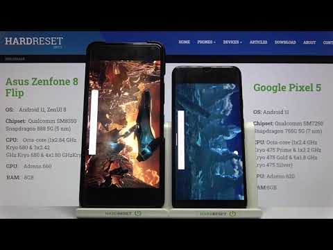 ASUS ZenFone 8 Flip vs GOOGLE Pixel 5 - Wild Life Extreme 3DMark