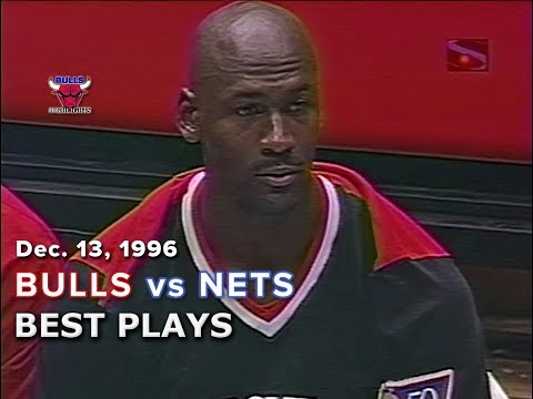 December 13, 1996 Bulls vs Nets highlights