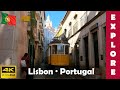 Lisbon Walking Tour Sunny Winter Days In The Capital City Of Portugal 4K 60fps