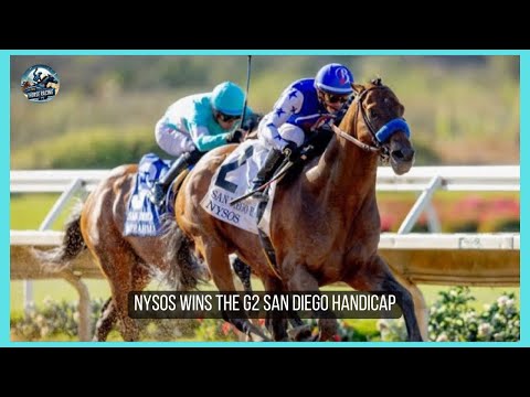 NYSOS wins the G2 San Diego Handicap in BRILLIANT STYLE!