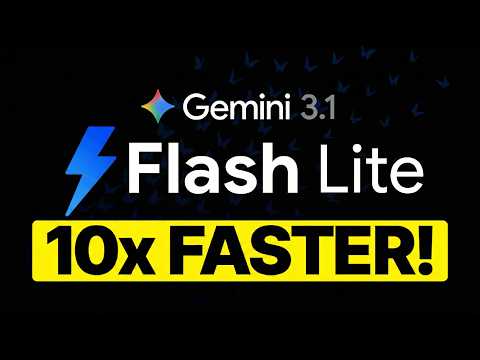 NOWY Gemini 3.1 Flash Lite jest NIESAMOWITY!