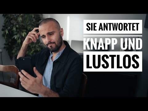 A woman writes back to you briefly and unenthusiastically? Here's how to get her to reply!