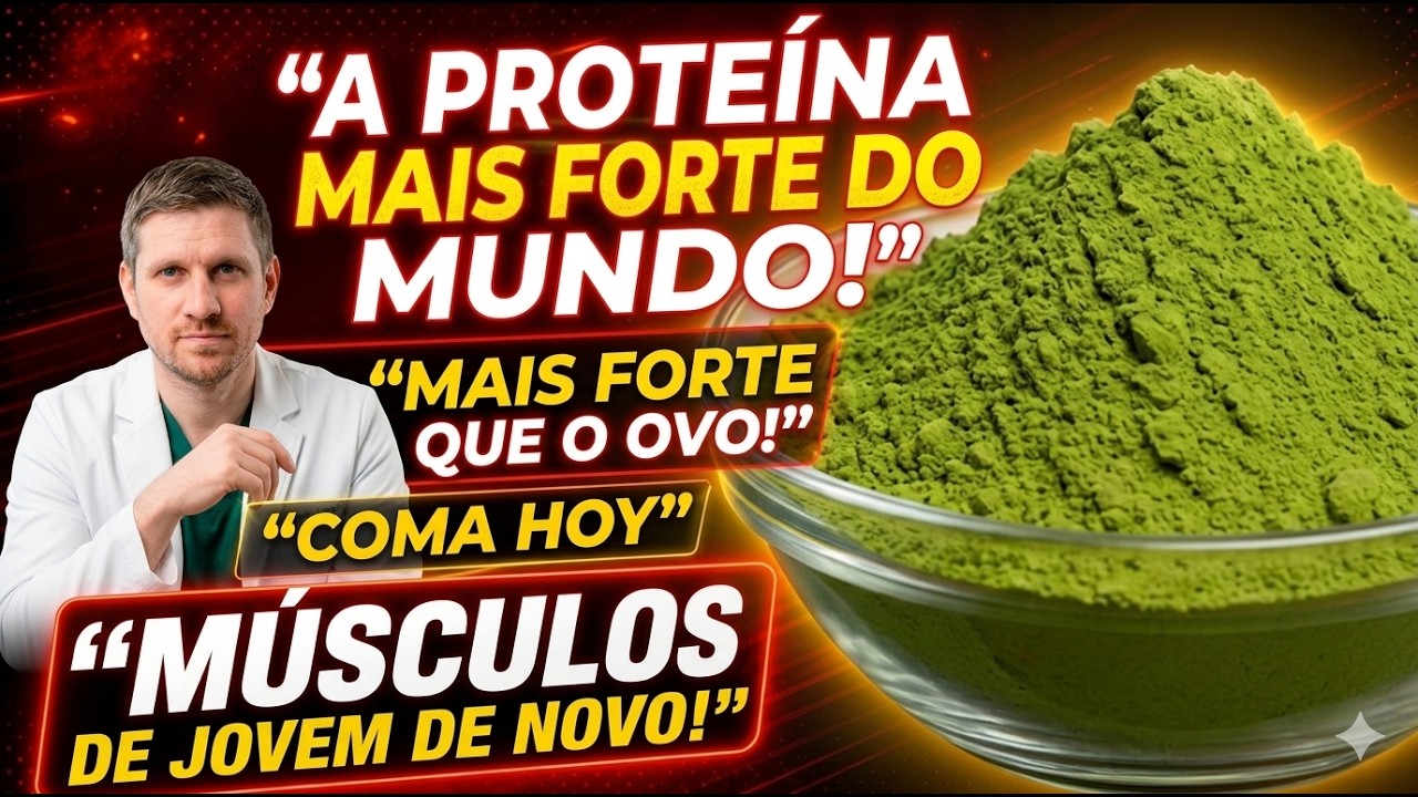 A fonte de proteína mais poderosa para fortalecer suas pernas e músculos, mesmo aos 90 anos!