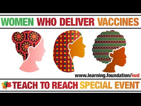 PLENARY 2. Women and men who are challenging gender barriers in immunization (Teach to Reach 6)