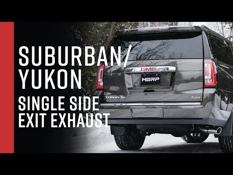 GM YUKON/XL/TAHOE/SUBURBAN/ESCALADE/EXT // MBRP 3" Cat-Back, Single Side-Exit Overview