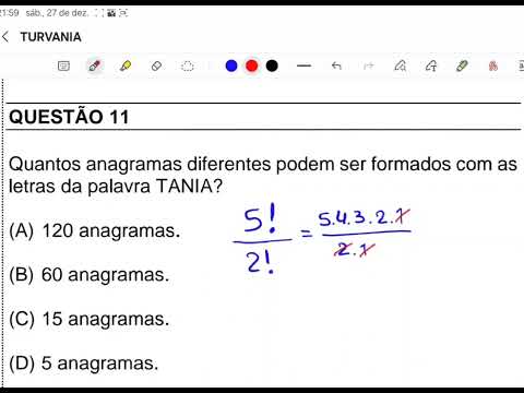 MATEMÁTICA - ANAGRAMAS- CONCURSO VALPARAÍSO DE GOIÁS 