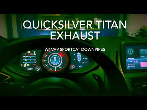 Aston Martin DB11 V12 w/ Quicksilver Titan exhaust upgrade