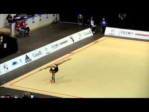 Jasmine Kerber Clubs Finals PanAm 2014