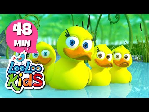 Five Little Ducks - THE BEST Nursery Rhymes and Songs for Children | LooLooKids