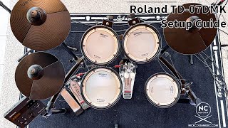 Video thumbnail for Roland TD-07DMK Setup Guide by Nick Costa