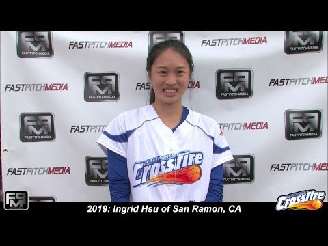 2019 Ingrid Hsu Shortstop and Outfield Softball Skills Video - Crossfire