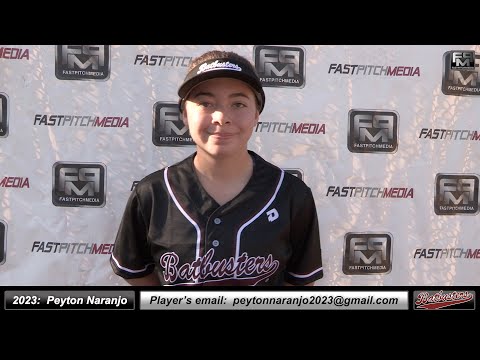 2023 Peyton Naranjo Committed William Penn University Outfield Softball Player Video Batbusters