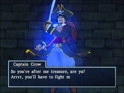 161- Dragon Quest 8 Cut-scene - Taking on Captain Crow