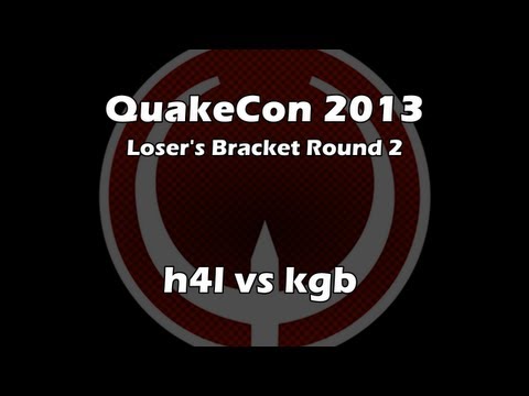 h41 vs kgb - QuakeCon 2013 Loser's Bracket Round 2 [Aug. 1, 2013] (Quake Live VOD)