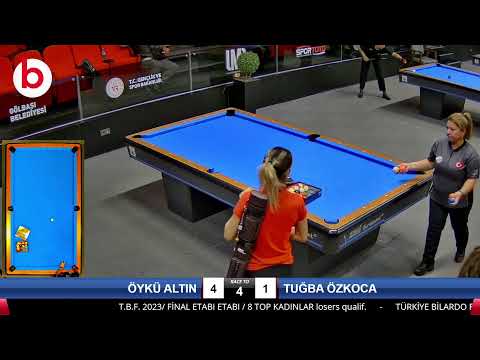 TUĞBA ÖZKOCA & ÖYKÜ ALTIN Bilardo Maçı - 