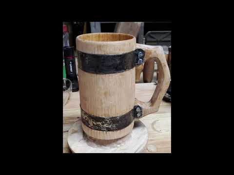 Wooden Beer Mug