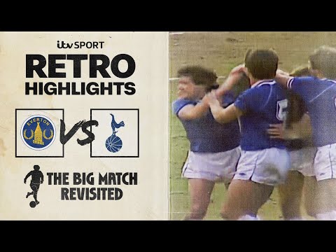 RETRO HIGHLIGHTS: Everton vs Tottenham | 1983 | The Big Match Revisited